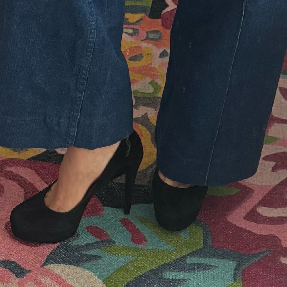 Diane von Furstenberg Black Women's Shoes (5')